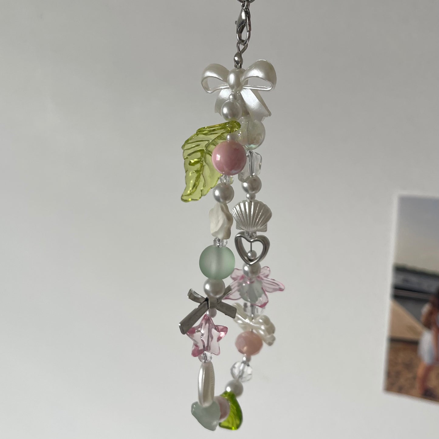 pink + green digital camera strap!