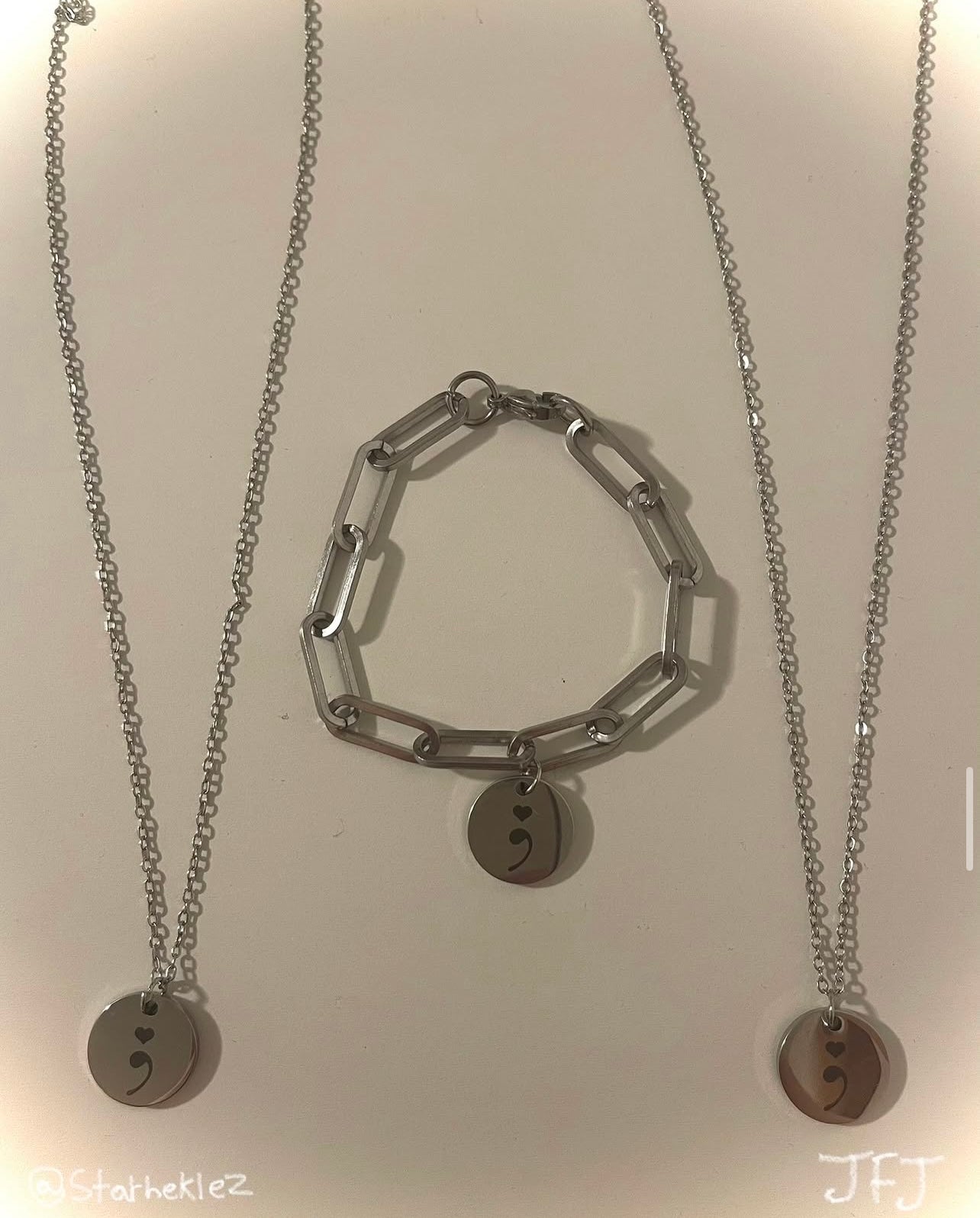 semicolon jewelry for jewelry for justice