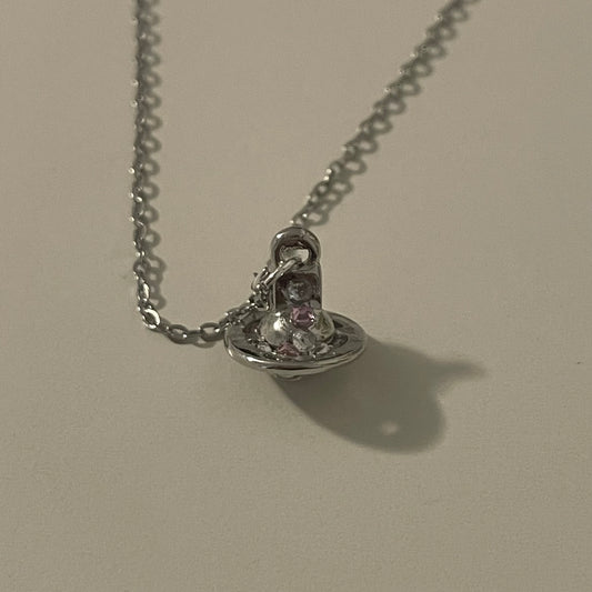 *NEW* bedazzled planet necklace