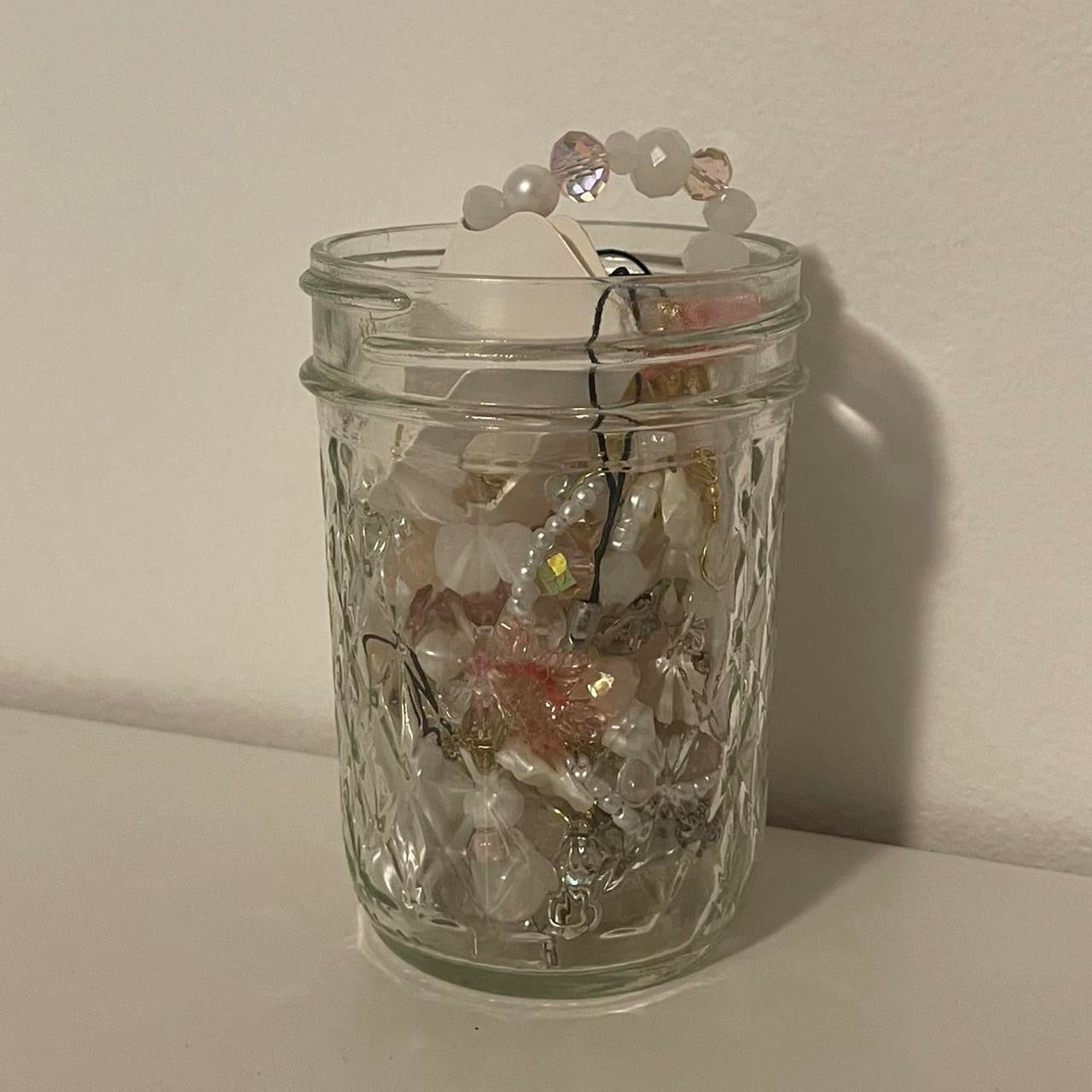 mystery jewelry jar *pink!*