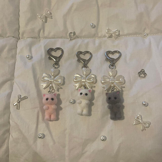 matching cat keychains!