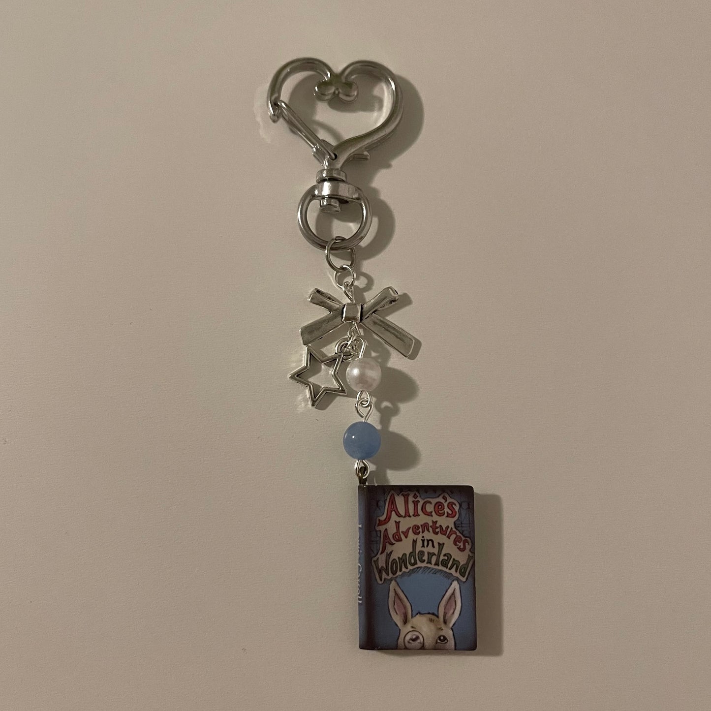 cutest book keychains 📖🤍