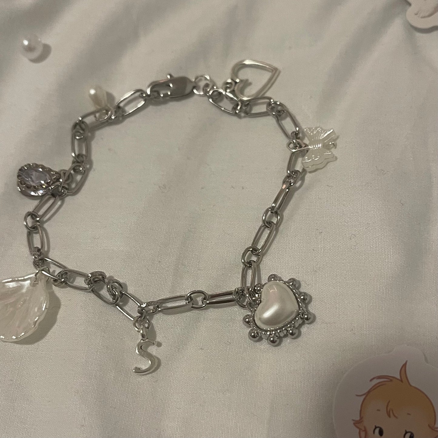 custom charm bracelet for Shayne 🤍